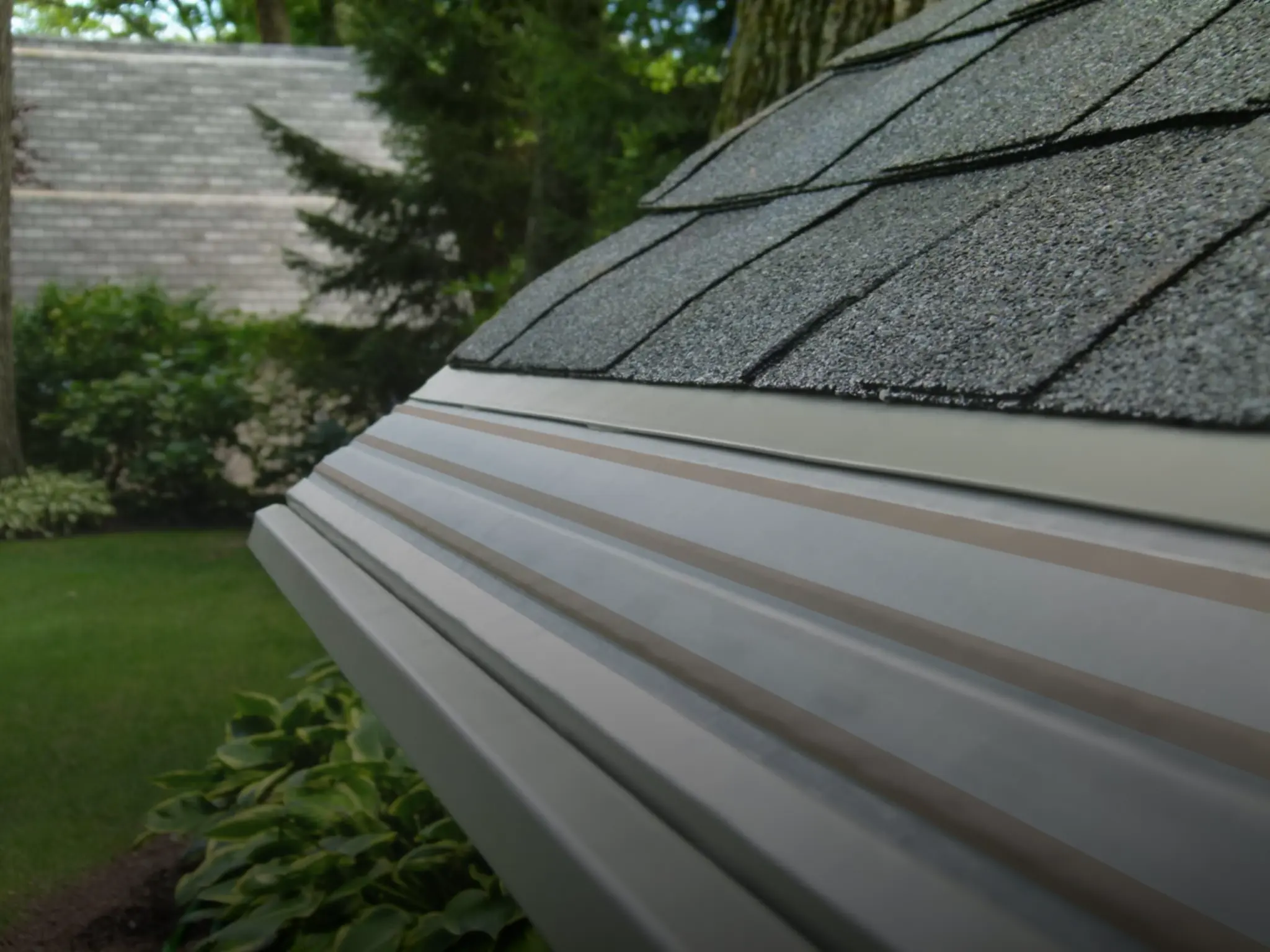 MossEaters gutter protection installation on Seattle home